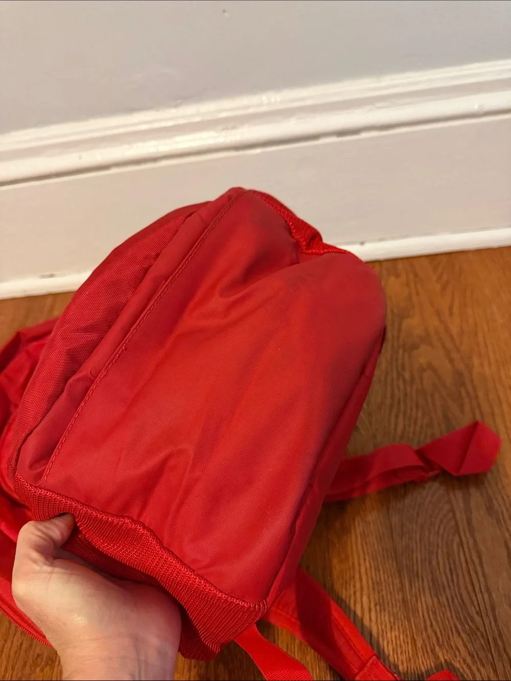 Under Armour Red Backpack with Spire Logo